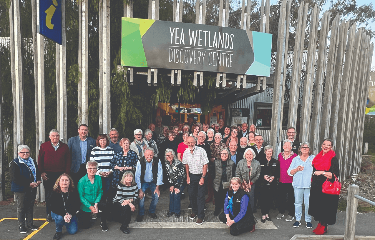 The Yea Wetlands Discovery Centre has now been open for 10 years.