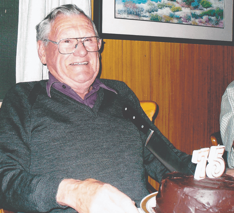 Laurance Cassell on his 75th birthday.