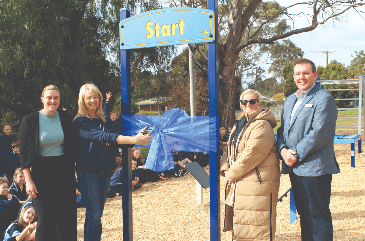 New ninja course for Sacred Heart Primary School