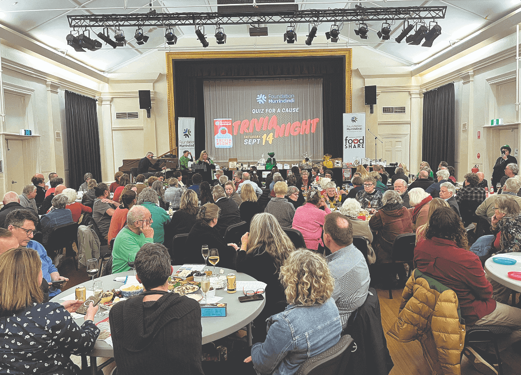 Foundation Murrindindi Trivia Night in support of food share program